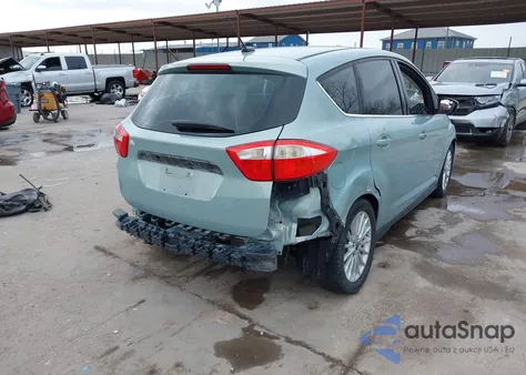 2013 Ford C-Max Hybrid Sel z USA, uszkodzony, nr VIN 1FADP5BU1DL502844